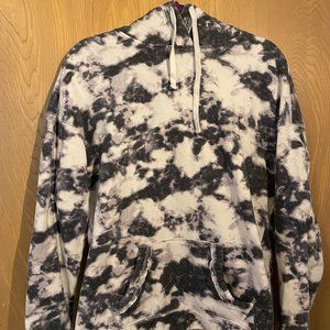 Men's Hollister Black and White Small Hoodie